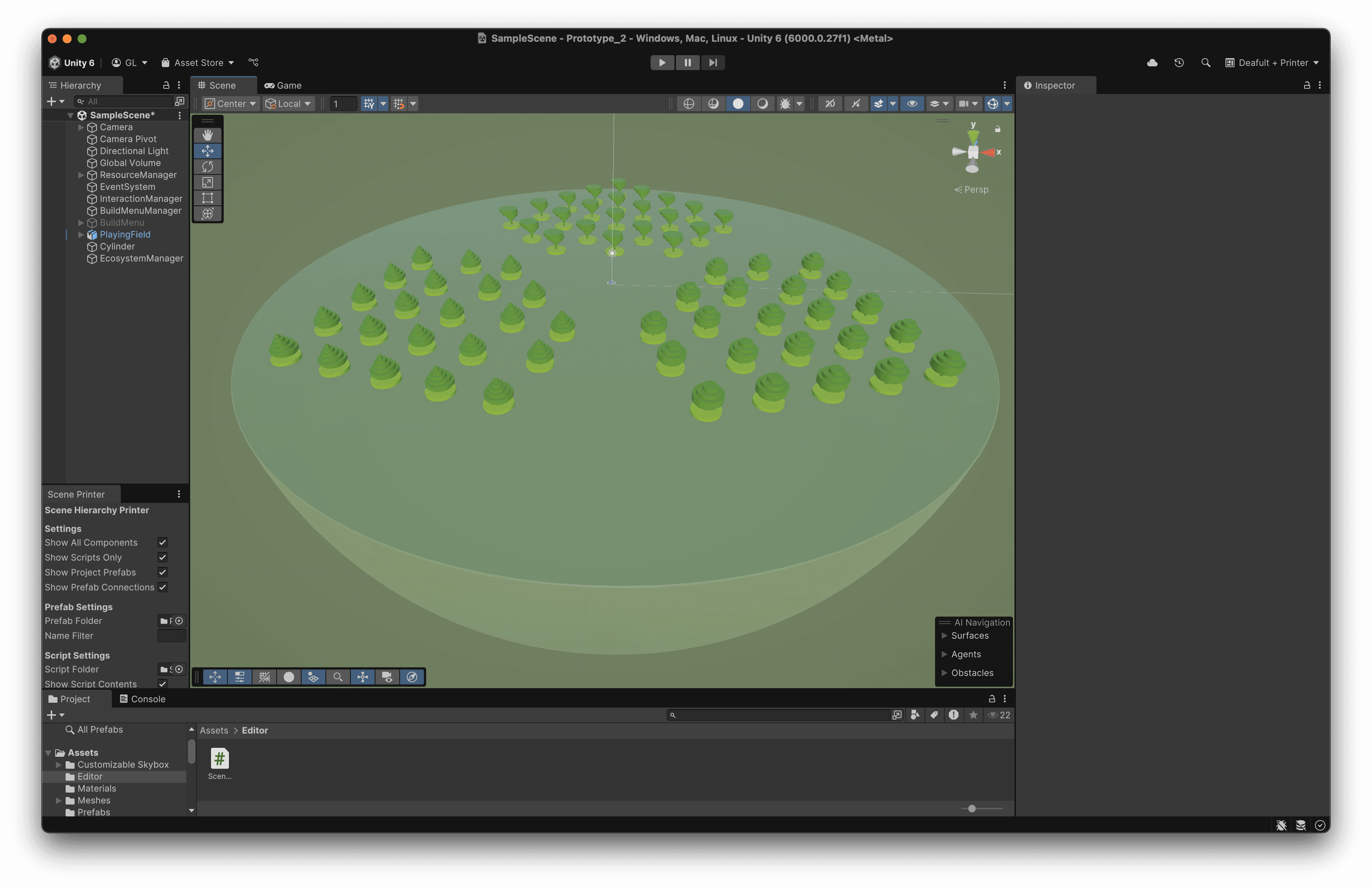 Second Prototype Screenshot